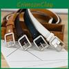 Simple Fashionable Womens Belt Metal Pin Buckle Outdoor Casual Waist Belt
