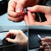 8 Pcs Car Charger Line Clasp Clamp Headphone USB Cable Car Clip
