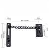 Stainless Steel Anti-Lock Door Chain Anti-theft Chain Security Protection Home Door Lock Apartment Hotel Screw Guard Accessorie