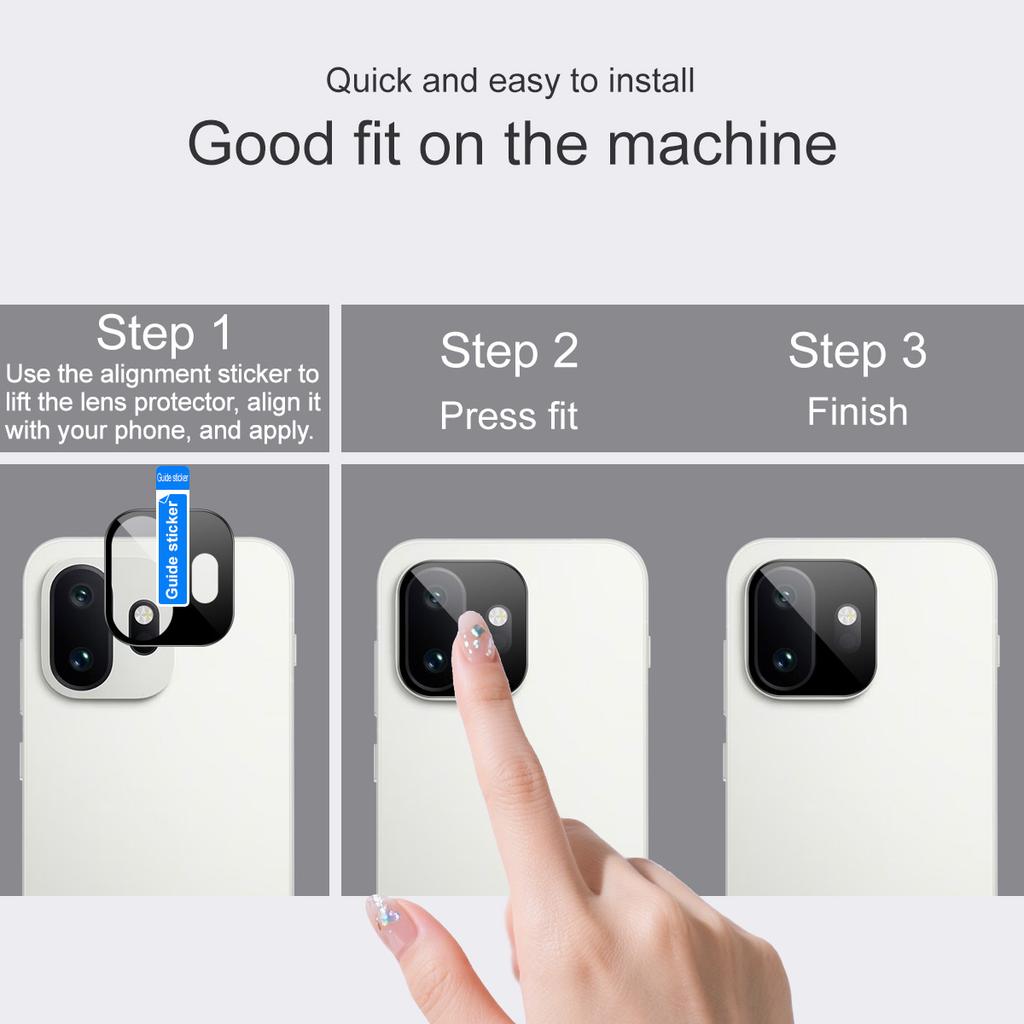 For OnePlus 15T 5G Glass IMAK High Definition Integrated Glass Lens Film