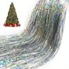 5000Pcs 47cm Christmas Tree Metal Wire Reusable Christmas Icicle Tinsel Set  Indoor/ Outdoor