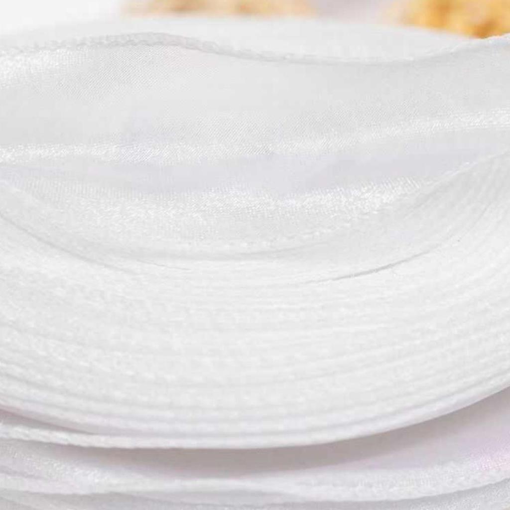 Large Satin Ribbon for Flower Bouquet and Cake Decoration - DIY Floral Art and Craft Supplies