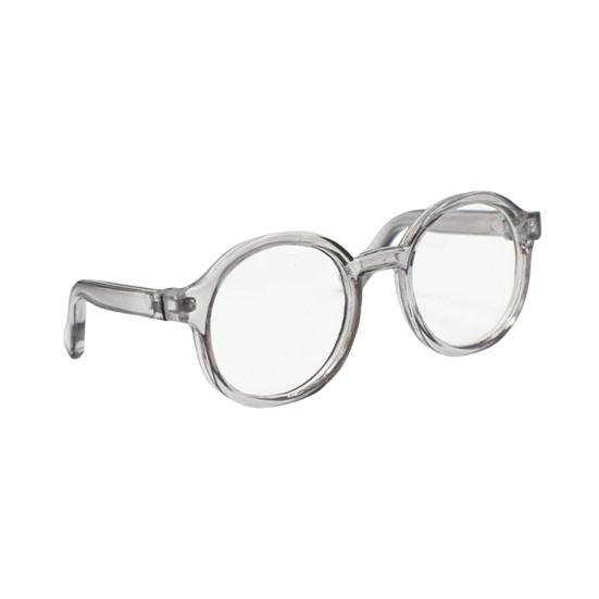 Mini Doll Glasses Small Pets Sunglasses Trendy Round Frame Glasses Doll Eyewear Accessories for Photo Shoots Costume