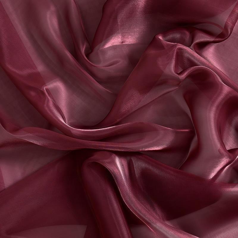 Shimmering satin encrypted solid color organza fabric suitable for wedding dresses formal gowns and designer clothing fabrics