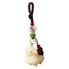 Beautiful Handmade Wooden Sheep Sculpture Miniature Animal Statue Keyring Gift For Women Men
