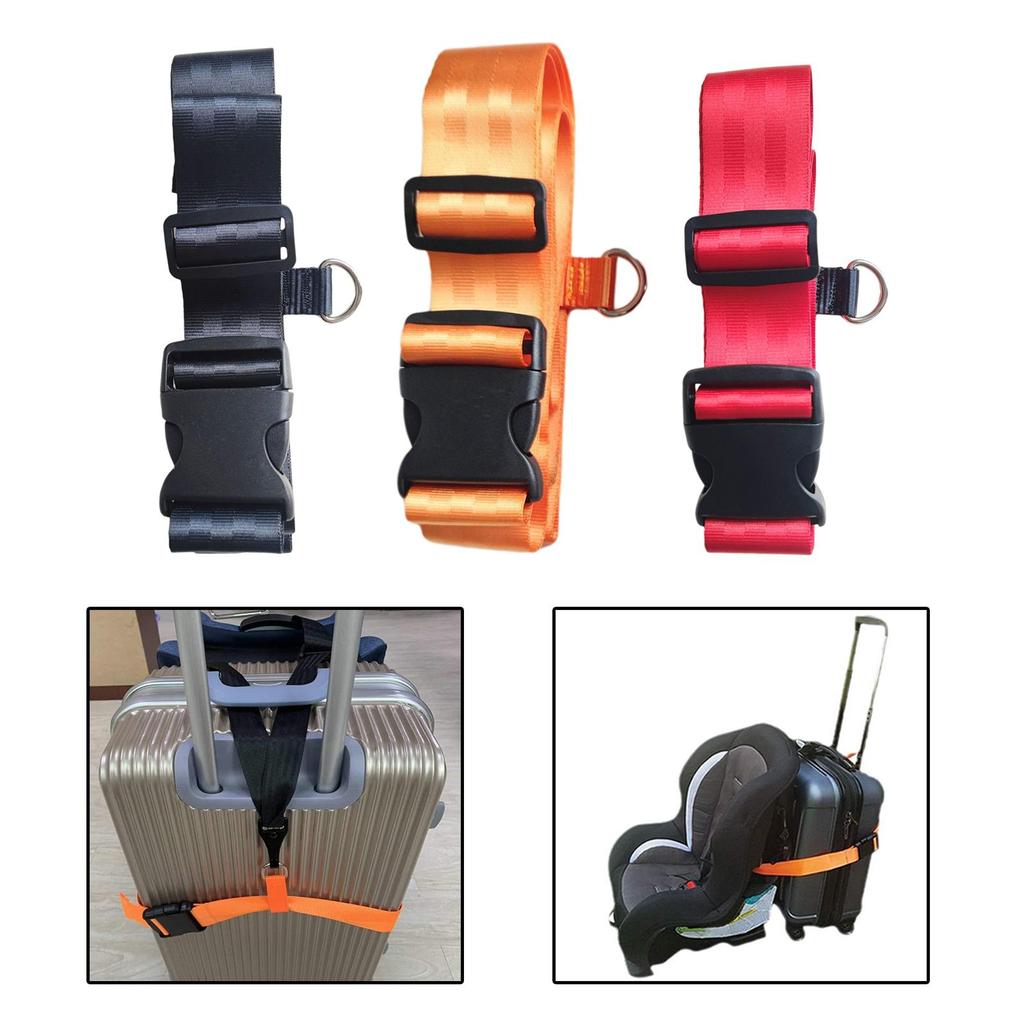Luggage Strap with Easy Release Buckle for Travel And Outdoor Activities