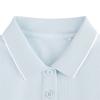 Li Ning Comfortable Breathable Polo Shirt Women tops Folk-Blue APLW476-8