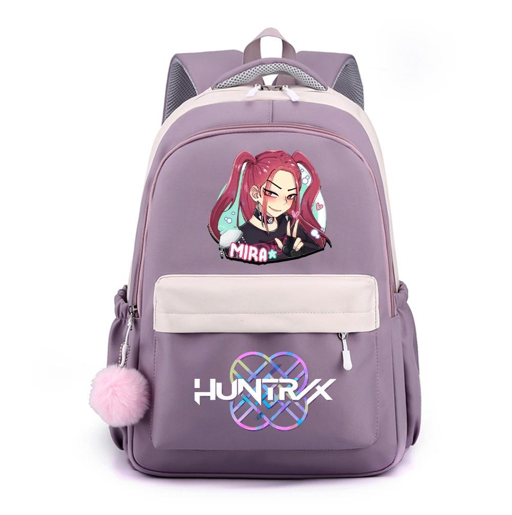 Anime K-Pop Τυπωμένη Σακίδιο Πλάτης Μεγάλης Χωρητικότητας για Έφηβη Μαθήτρια Μαθητή Σχολική Τσάντα Τσάντα Βιβλίων Δώρο Παιδιού Γυναικεία Αδιάβροχη Τσάντα Ταξιδιού Mochila