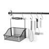 4 Pcs Stainless Steel S-shaped Hook, Traceless Portable Clothing Hook Kitchen Double Headed Multi-purpose Shelf Metal Hook