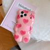 Cartoon Love Heart Bear Anti-fall Phone Case for iPhone 11, 13, 14, 15, 16, 17, PRO/MAX Series