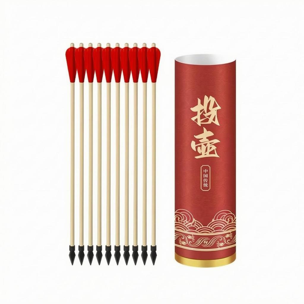 Touhu Game Chinese Pitch-Pot Set Lightweight Indoor for Families, Family