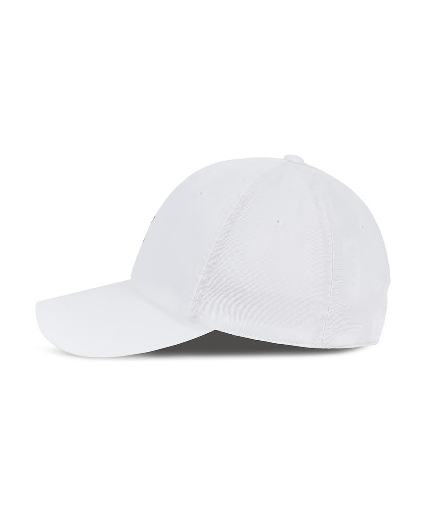 Bajal Logo Oversized Chino Ball Cap White