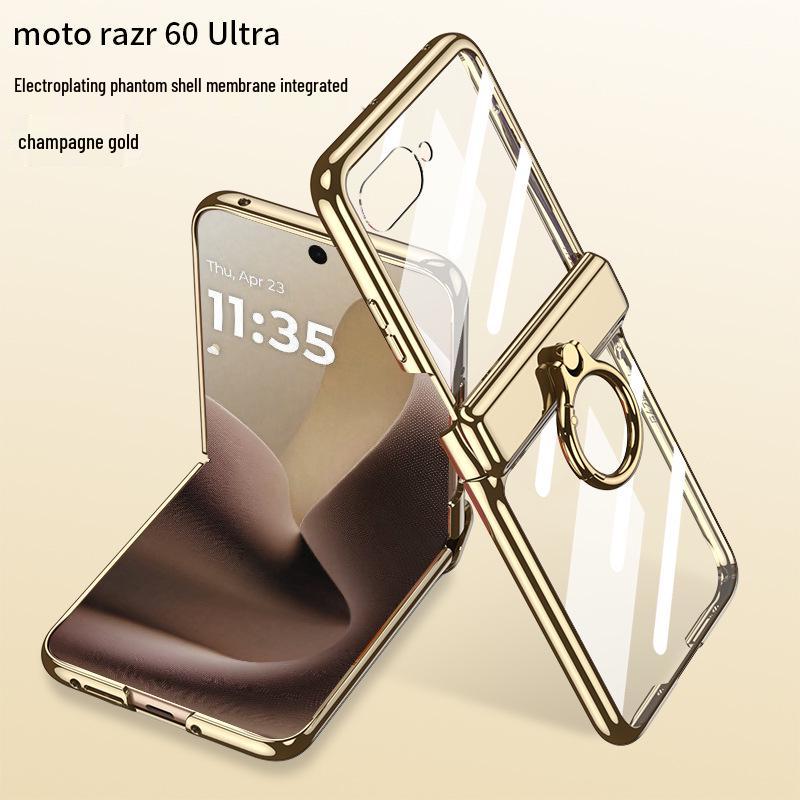 

Motorola Razr 6 Ultra Transparent Phone Case with Magnetic Holder Razr60Ultra
