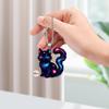 New little duck, black cat, eagle, 2D flat acrylic car rearview mirror pendant, holiday gift decoration