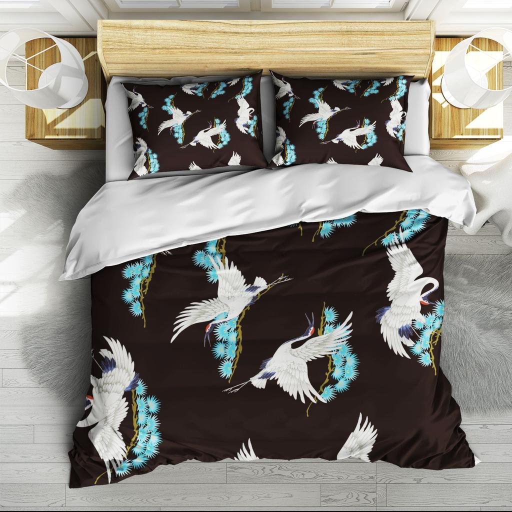 Three-Piece 3D Printing Four-Piece 3D Large-Size Pattern Bedding