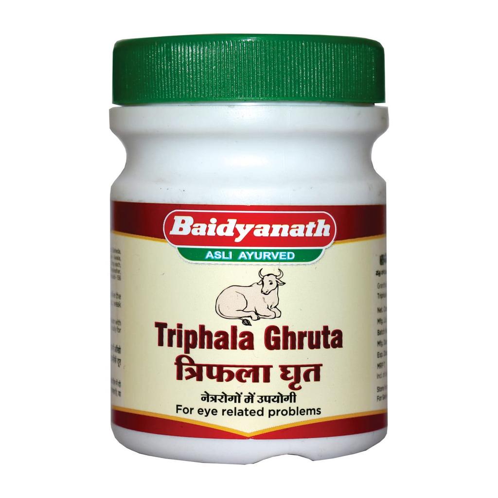Baidyanath Triphala Ghrita 100g X Pack of 2 | Ayurvedic Herbal Clarifying & Nourishing Oil