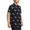 Adidas Polo Shirts Men's Black Polo Collar Moderate Straight Fit HE7432