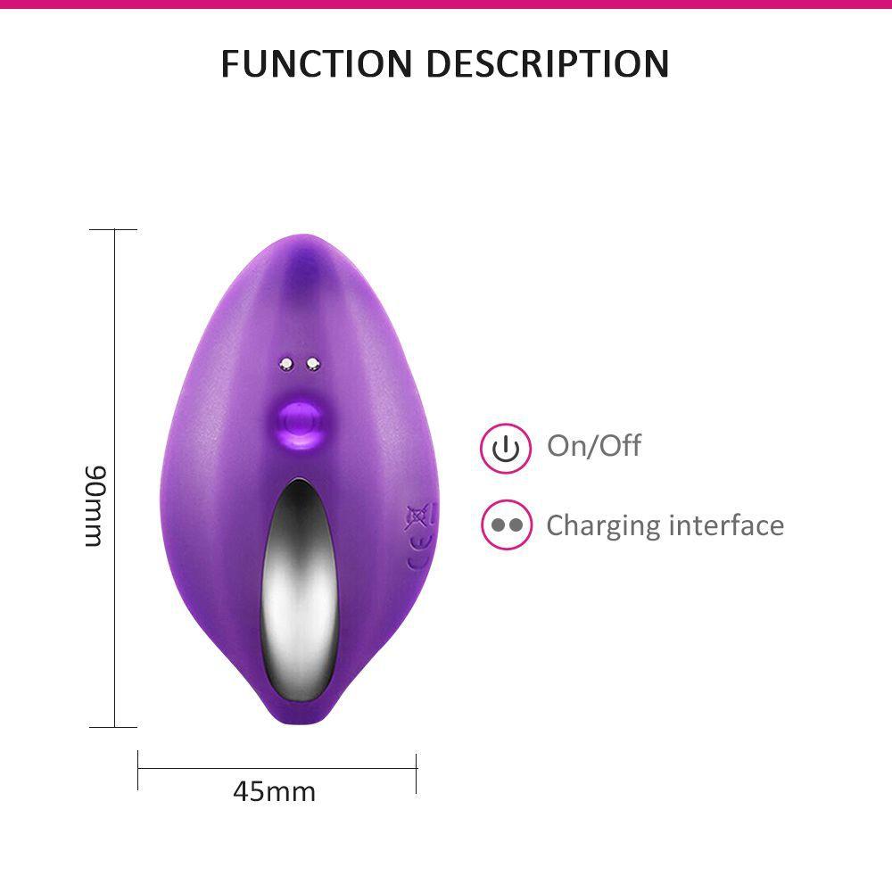 Women's Wireless Remote Control Invisible Wearing Egg Skipping Multi Frequency Flirting Massage Vibrating Sex Toy