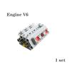 Technical Parts Kit V2 V4 V6 V8 V10 V12 V14 Engine Cylinder Building Blocks Bricks Model for High-tech Cars DIY Educational Toys