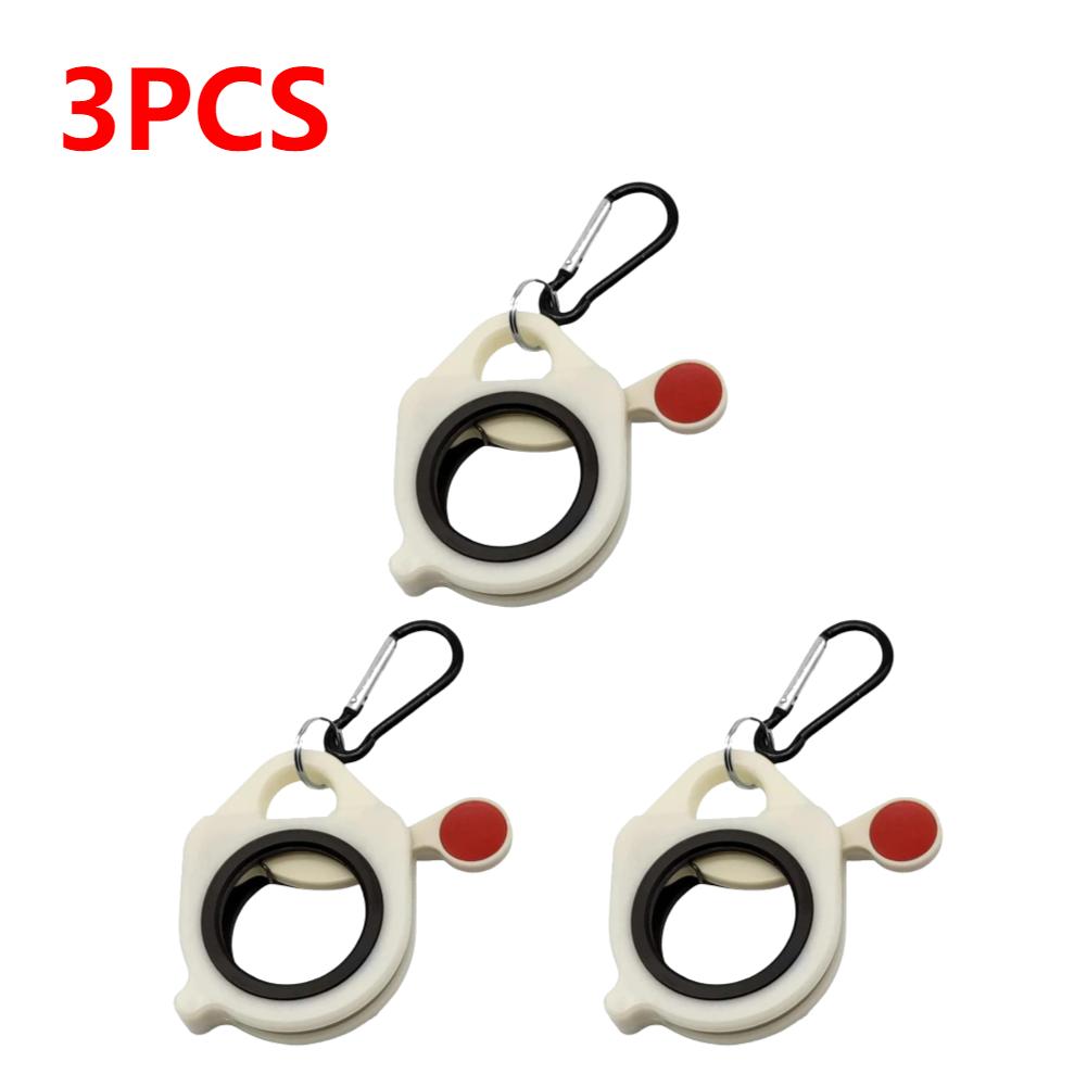 30-1PCS Fluorescent Cable Strap Organizer Storage Cable Tie Holder Portable Cable Tie Storage Tool Plastic Wire Tie Organizer