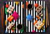 Glass Cutting Board 2X 30X52 Piece