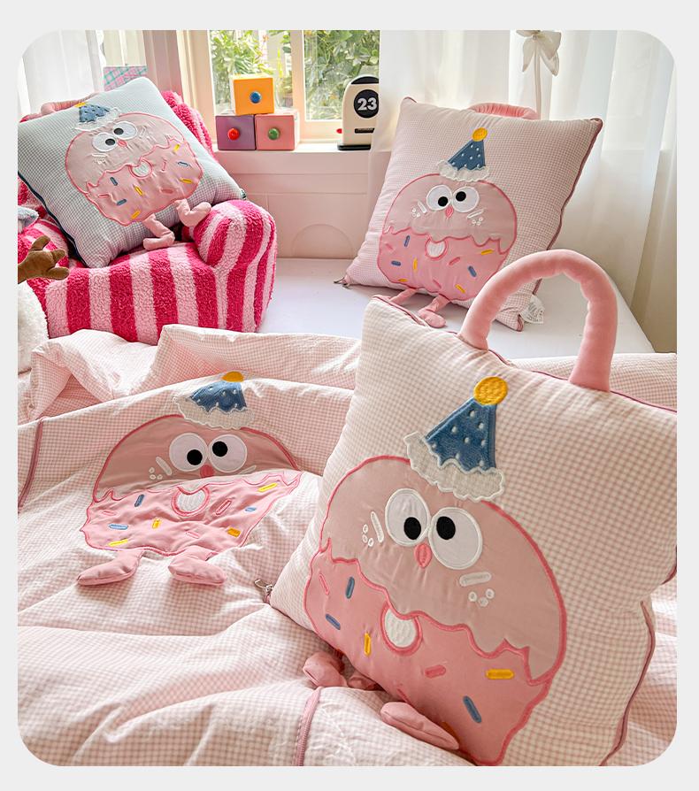 Four season washed Quqi multifunctional pillow