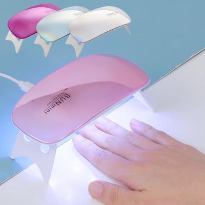 Macchina per asciugare le unghie Lampada LED UV Cavo USB portatile Uso domestico Mini lampada per asciugatrice per smalto gel UV Strumenti per nail art