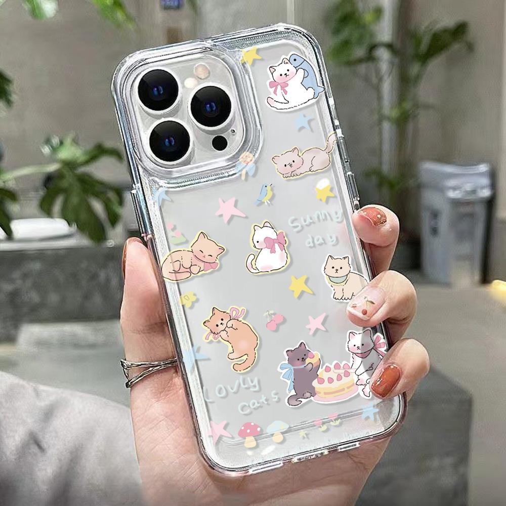 Drop-Proof Phone Case for iPhone 11 12 13 14 15 16 iPhone 14 15 16 Pro Max Samsung A16 A35 A36 A54 A55 S25 Xiaomi 11T