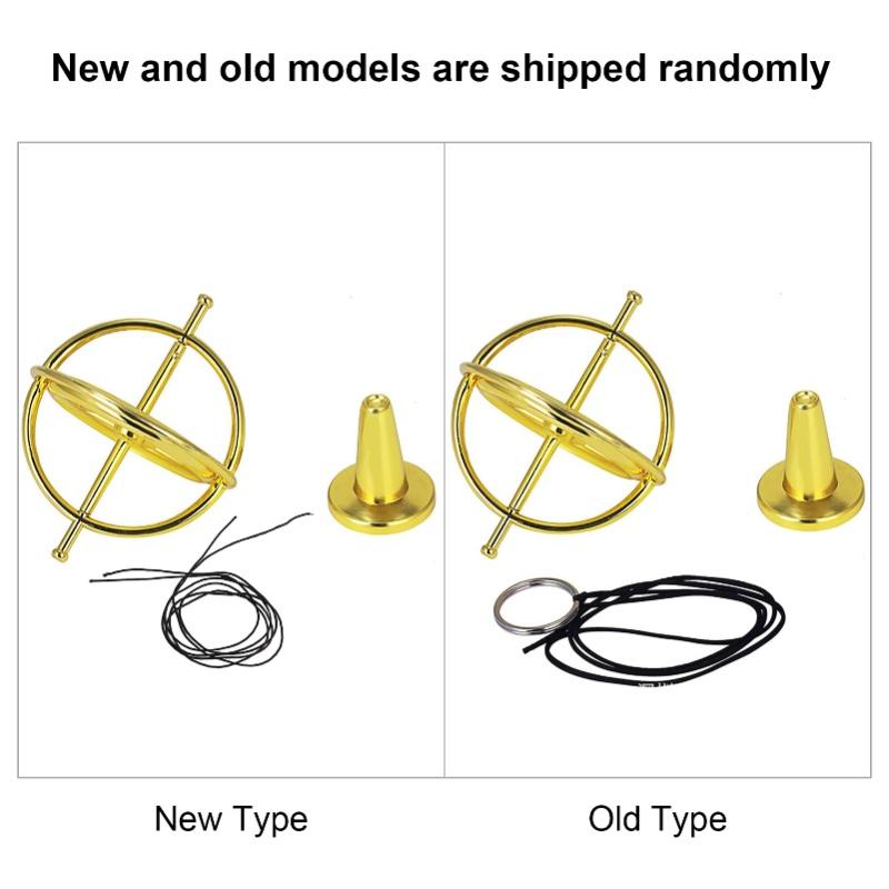 Metal Gyroscope Anti Gravity Spinning Balance Toy Decompression Toy Educational Toy Gift