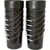10 Buckets and 10 Lids, Black (4.4 Gallon) - Plastic Material,20L Plastic Barrel Car Bucket, Kimchi Bucket