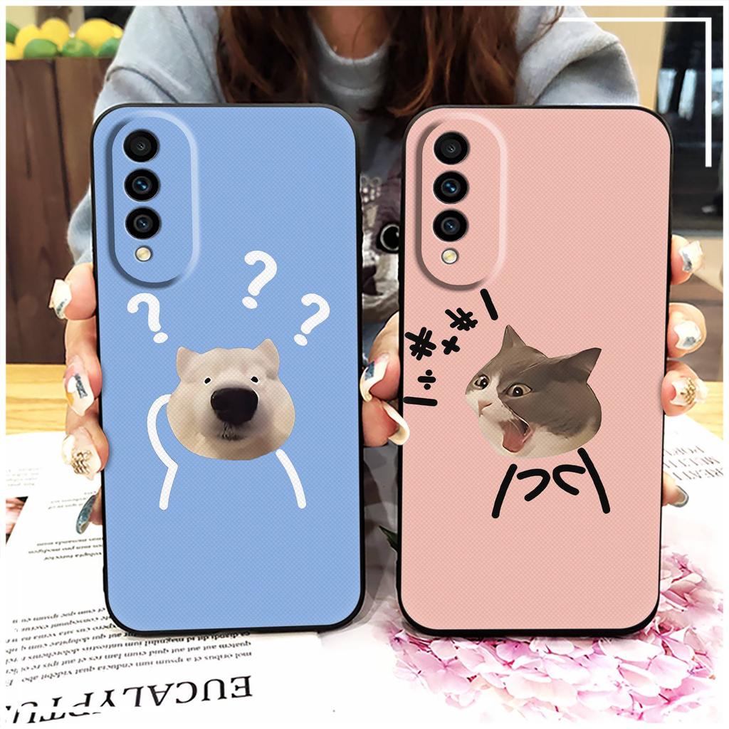 Anti-dust Silicone Phone Case For Wiko T50 Full Wrap Couple Phone Pouch Waterproof Shockproof Durable Cartoon Back Cover