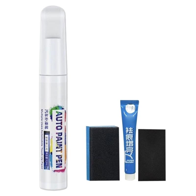 Car Surfaces Paint Maintenance Cleaning Paint Pen Car Scratch Remover Tool Touch Up Pen Car Scratch Repair Paint Pen белый