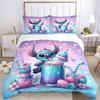 Stitch'S Sweet Fantasy Print 3Pcs Bedding Setduvet Cover With 2 Bedropillowcase Home Birthday Gift
