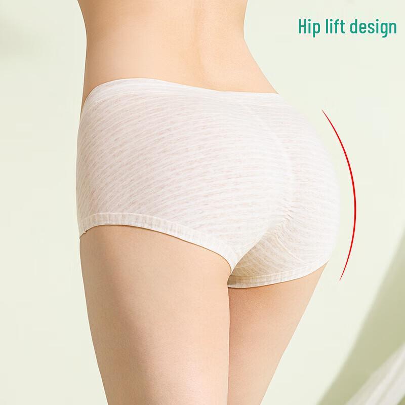 

AB Women s Cotton-Modal Mid-Waist Briefs D833 (2-Pack) M