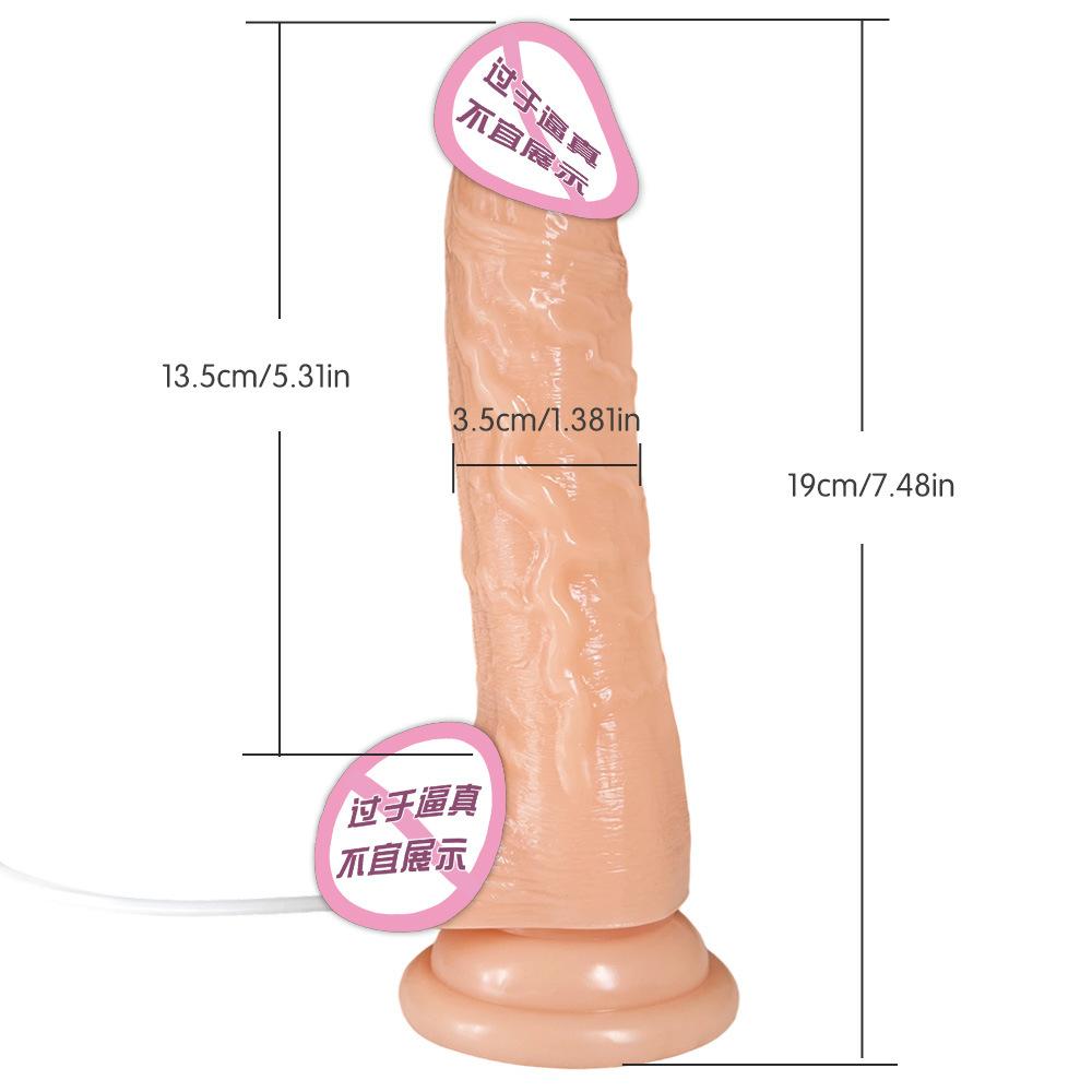 Can Spray Female Masturbator Size Simulation Dildo Shooting Male Root Inverted Model Adult Female Sex Toy