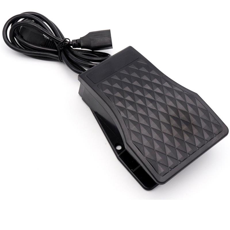 New Heavy Duty Foot Pedal Control Switch Tools Black for Rotary Power American Plug