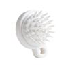 White Silicone Shampoo Brush Comfortable Scalp Massage Brush Exfoliator Shower Brush  Women Men