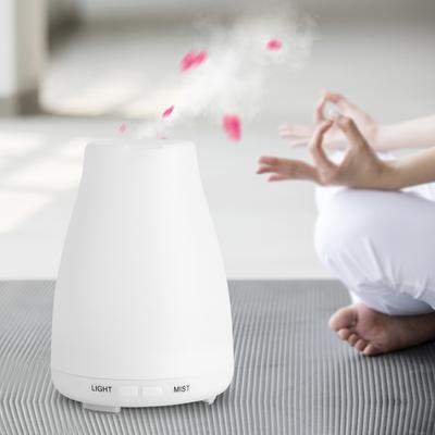 Aroma Humidifier, 200ml 100‑240V Desktop Aroma Diffuser Air Humidifier with LED Night Light for Home Office
