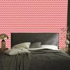 Zigzag Coral and Red Wallpaper for Living Room and Bedroom 50x1000