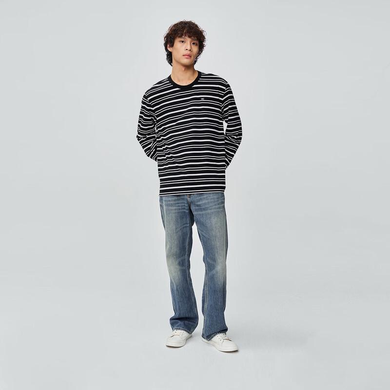 Lee Unisex Striped Long Sleeve T-Shirt