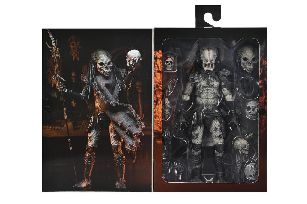 Official NECA Predator Shaman Ultimate 7-inch Action Figure.