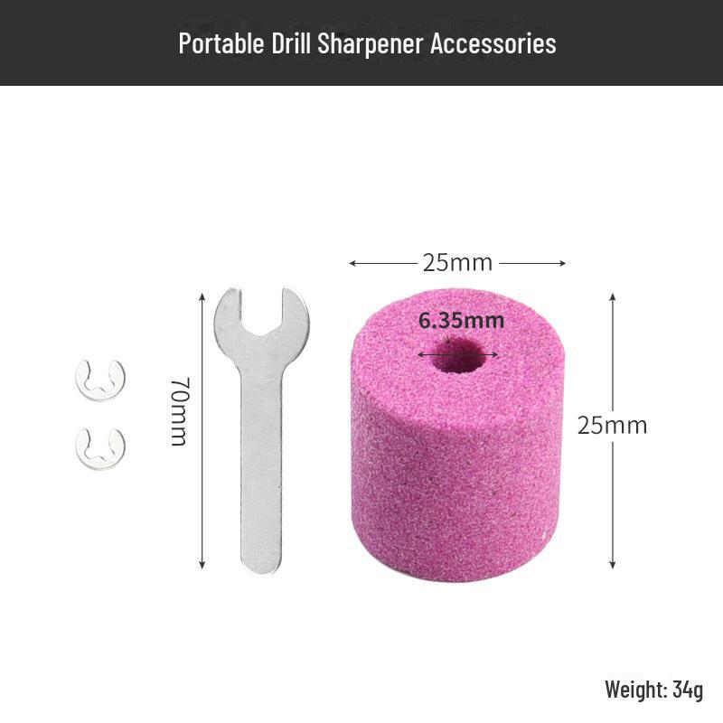 Universal Twist Drill Bit Grinding Head Repair Angle Fixture - Special Tool for Grinder.