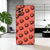 Fruit Cats Meme Phone Case For Samsung S25,S24,S21,S22,S23,S30,Ultra,S20,Plus,Fe,Soft Silicone Black Cover
