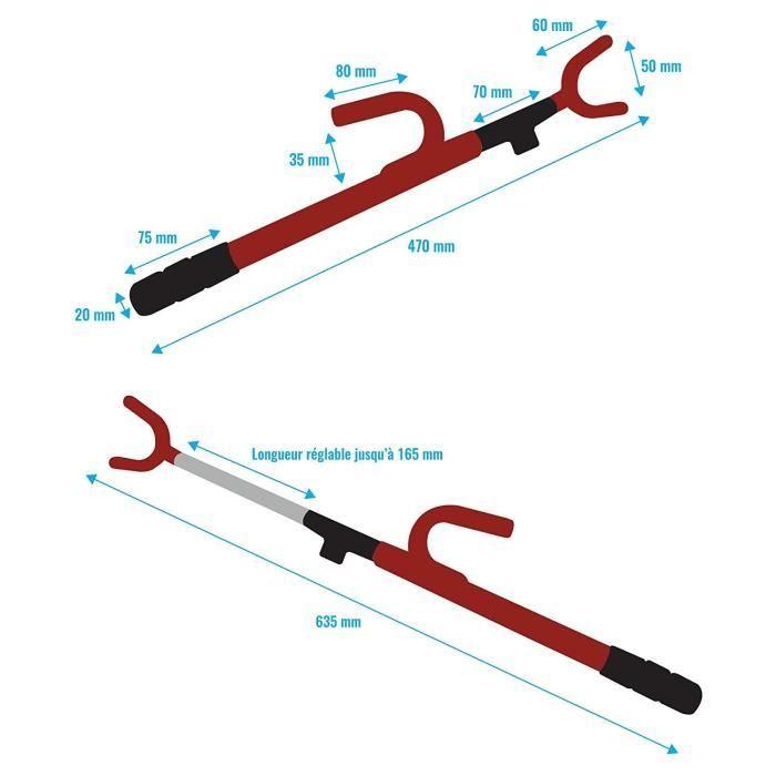 BEEPER Antivol Bloque-volant HB101