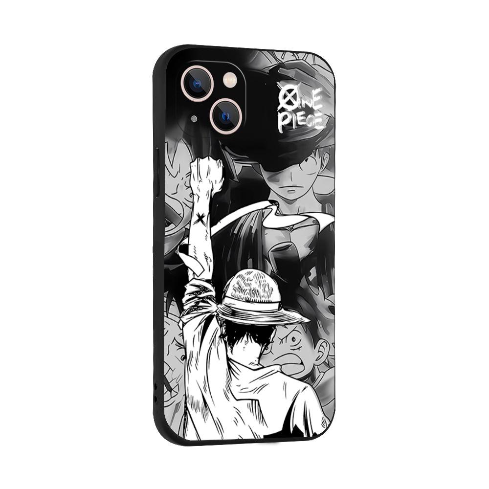 ONE PIECE Luffy Apple 17promax mobile phone case iphone12 trendy brand men's 15 anti-drop 14 protective case 13