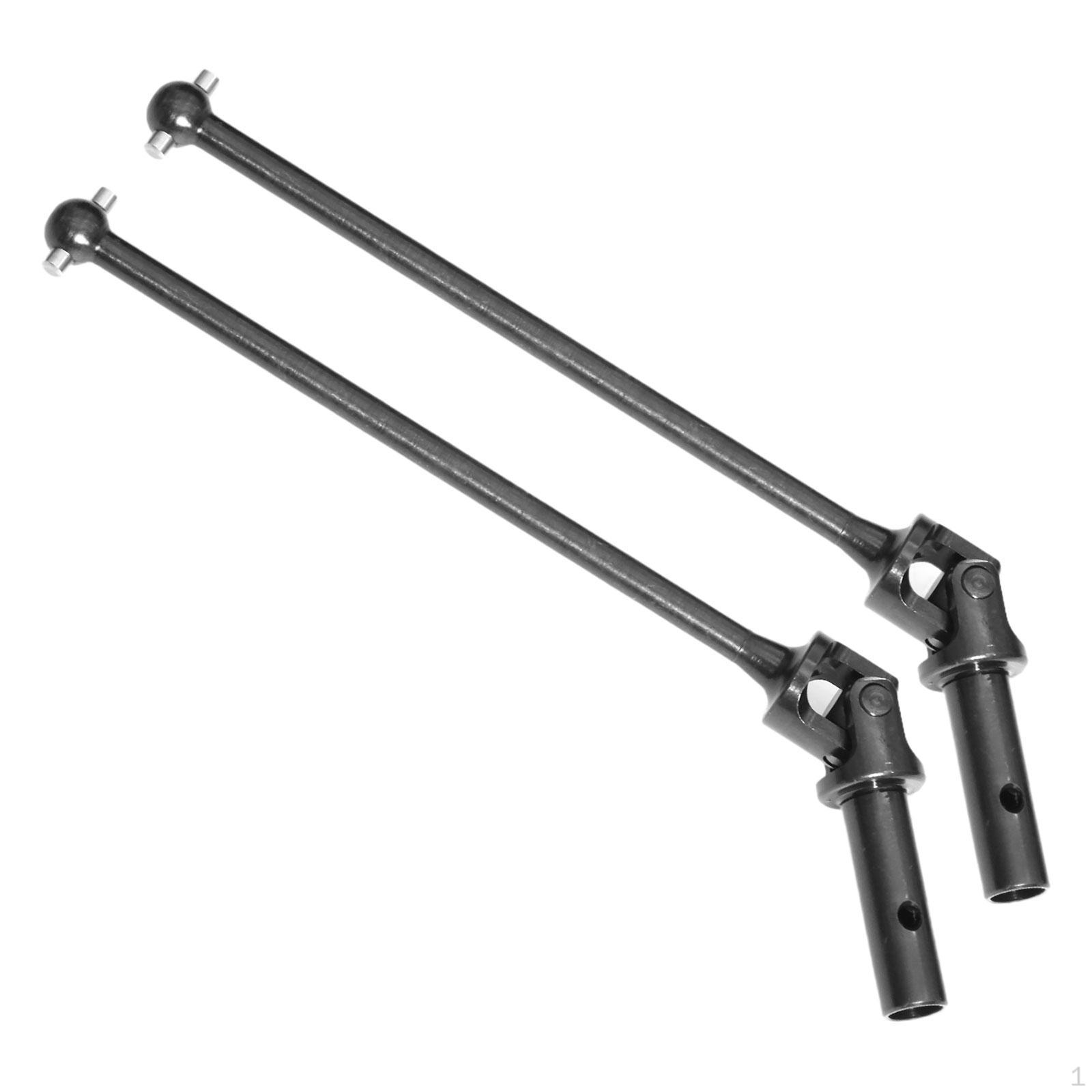 

2 шт. Комплект приводних валів для радіокерованої машини 1/7 DIY Аксесуари Універсальний шарнір Запасний Надміцний Професійний Легкий