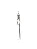 Vunque Tie Leather Charm (Tie Leather Charm) Ash Khaki