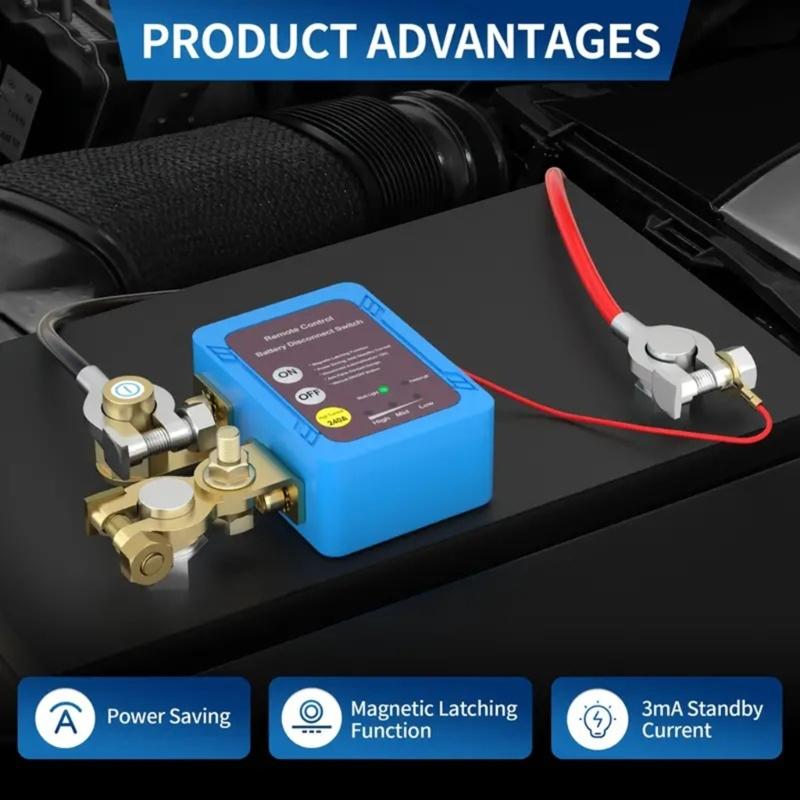Automatic Power Shut Switch Remote Battery Disconnect Switch Battery Switch Battery Switch Cut Isolator