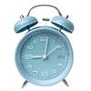 4-Inch Metal Silent Alarm Clock with Night Light - Ideal for Students and Children, Desktop Charging Silent Alarm Clock