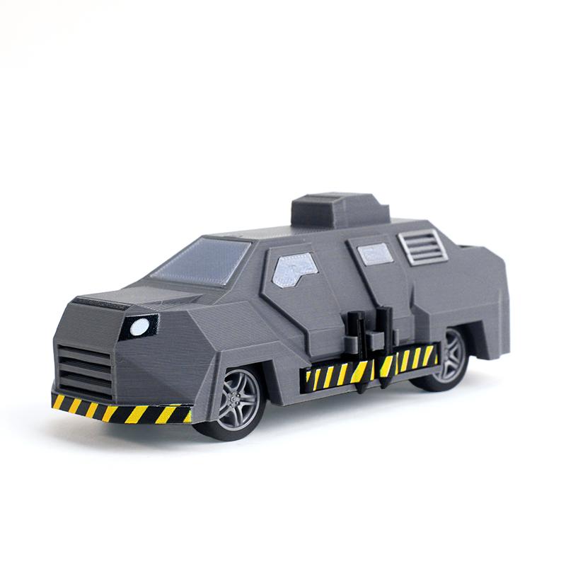 Storm Interceptor Titus Tornado Chaser Armored Vehicle Model Movie Replica Collectible Toy Car Gift
